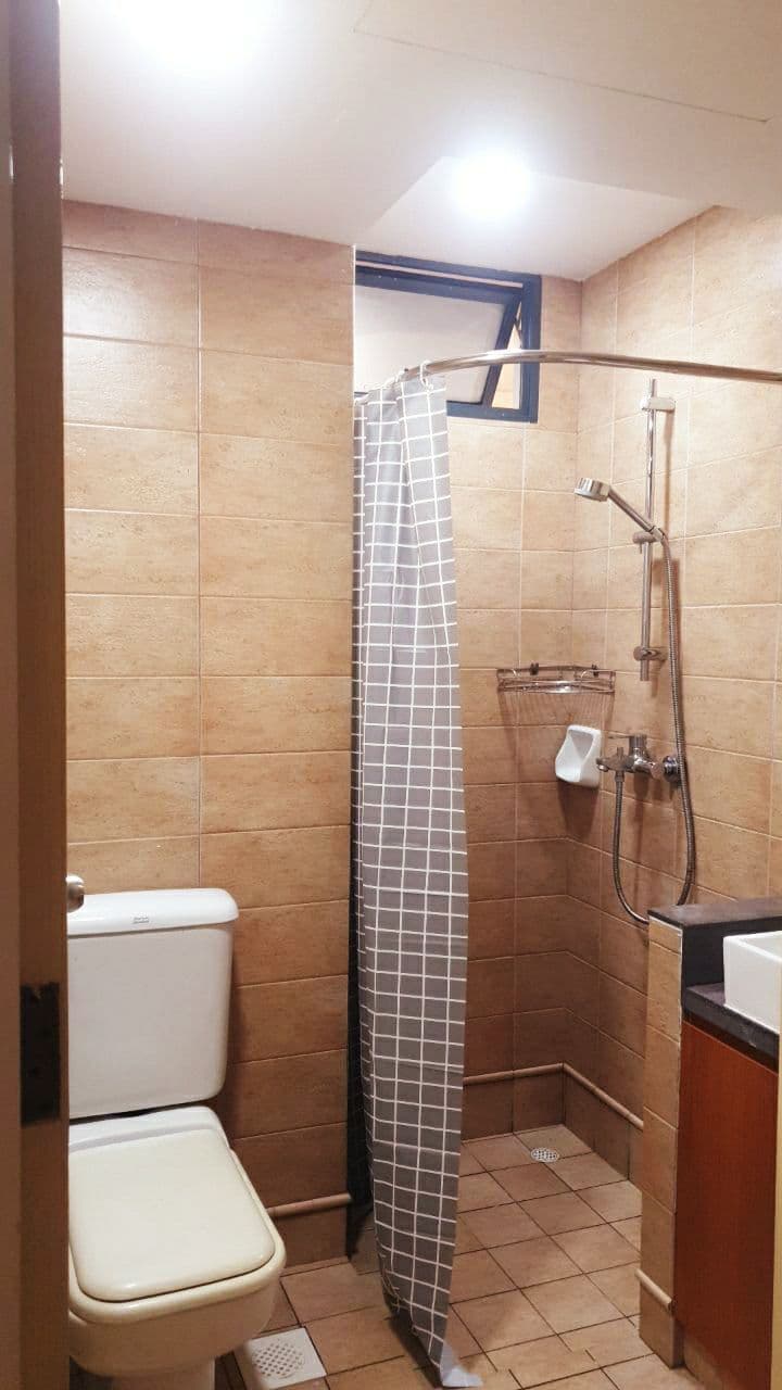 Large shared bathroom