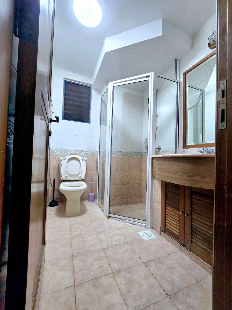 Shared bathroom